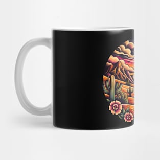 Traditional desert tattoo Mug